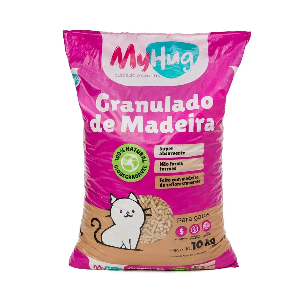 Granulado Higiênico de Madeira MyHug — foto 6