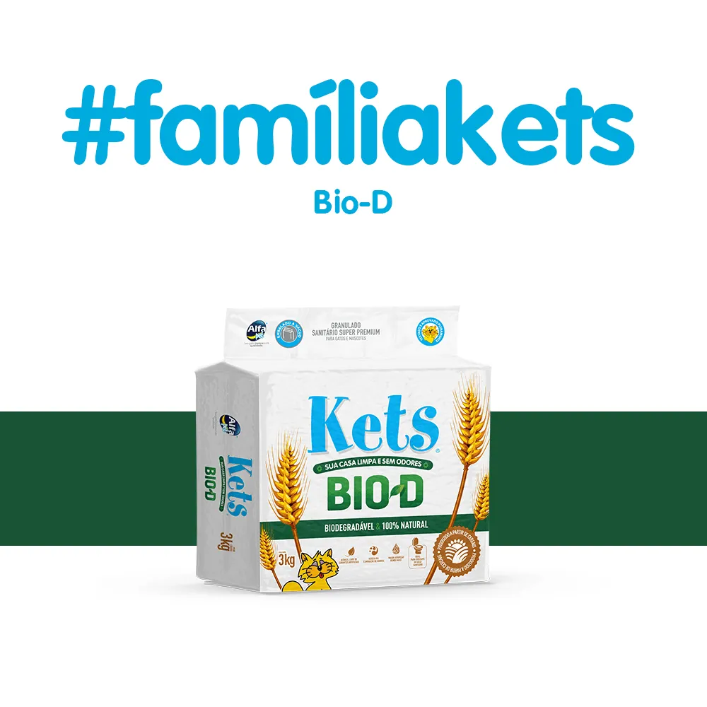 Granulado Higiênico Biodegradável Kets Bio-D — foto 3