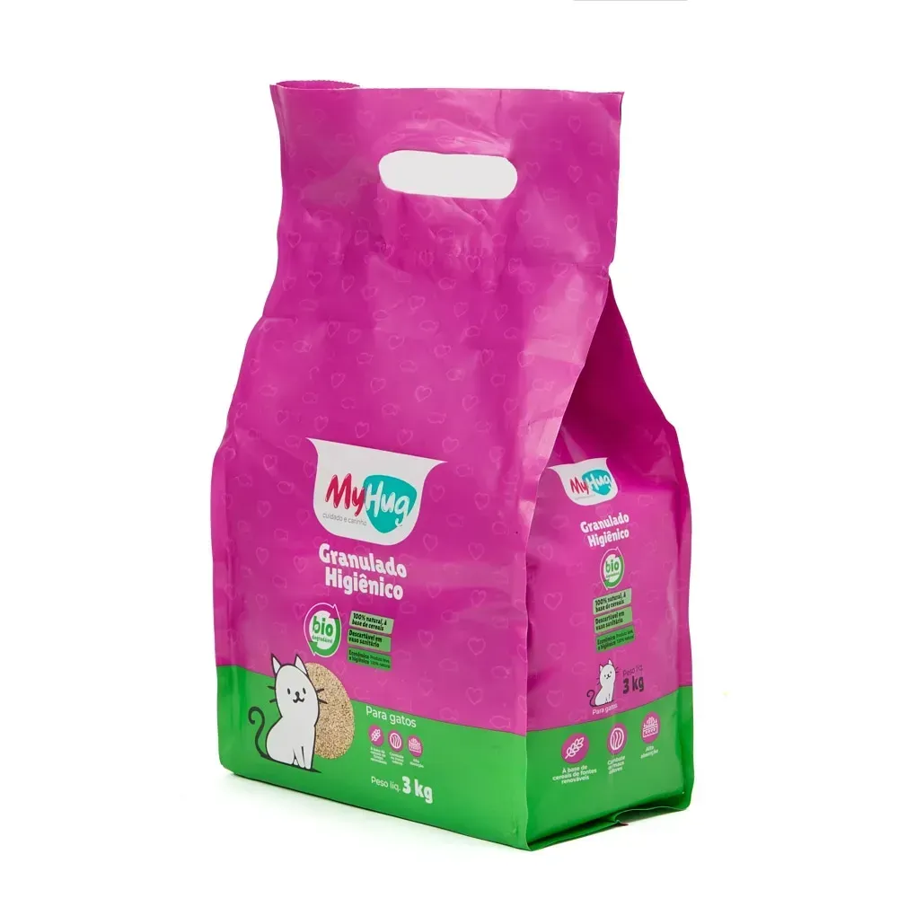 Granulado Higiênico Biodegradável para Gatos MyHug — foto 4