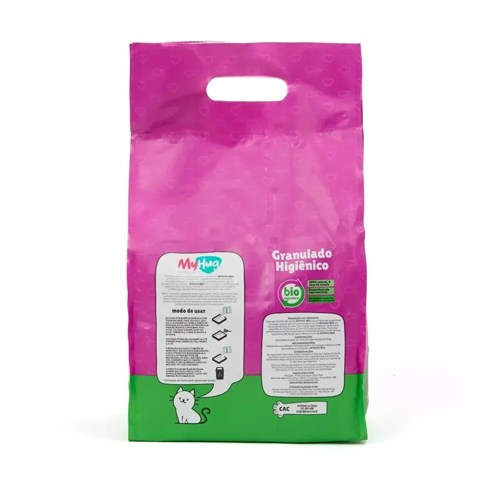 Granulado Higiênico Biodegradável para Gatos MyHug — foto 5
