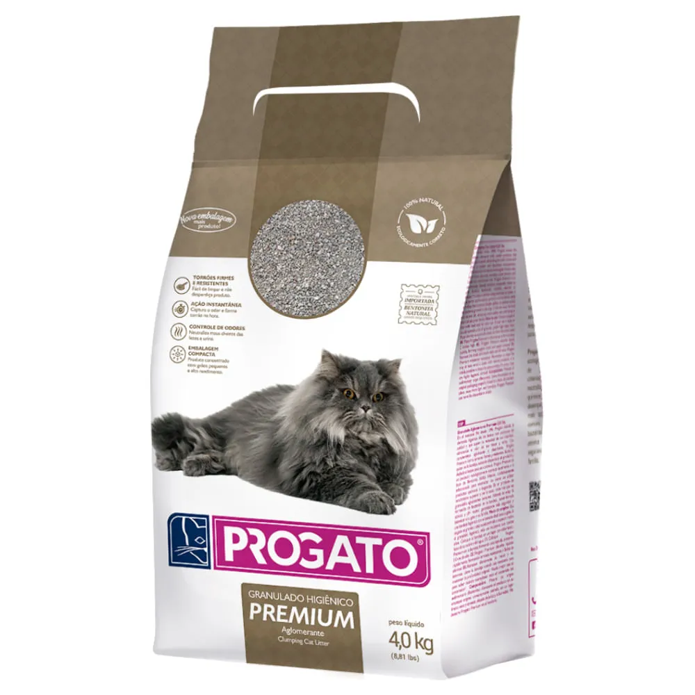 Granulado Higiênico Aglomerado ProGato Premium — foto 2