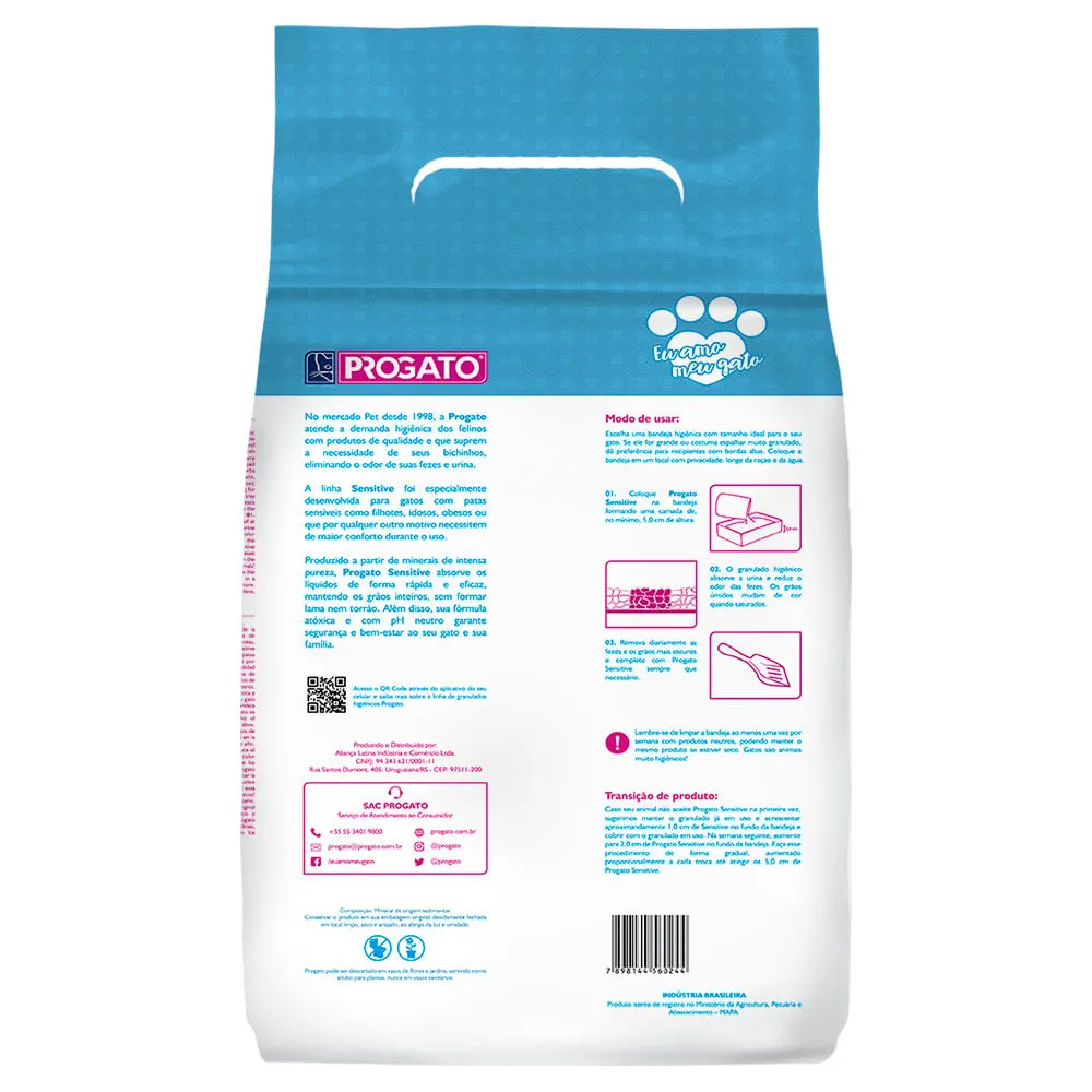 Granulado Higiênico ProGato Sensitive — foto 2