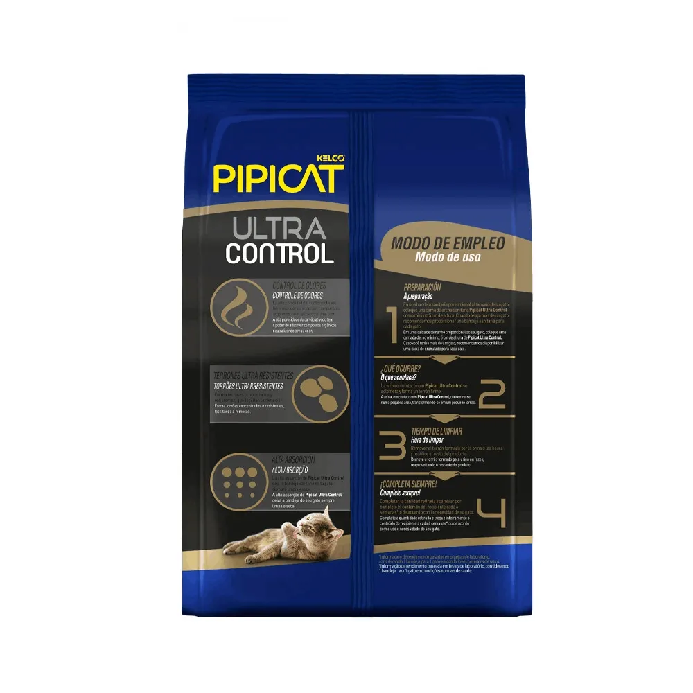 Granulado Higiênico para Gatos Pipicat Ultra Control — foto 2