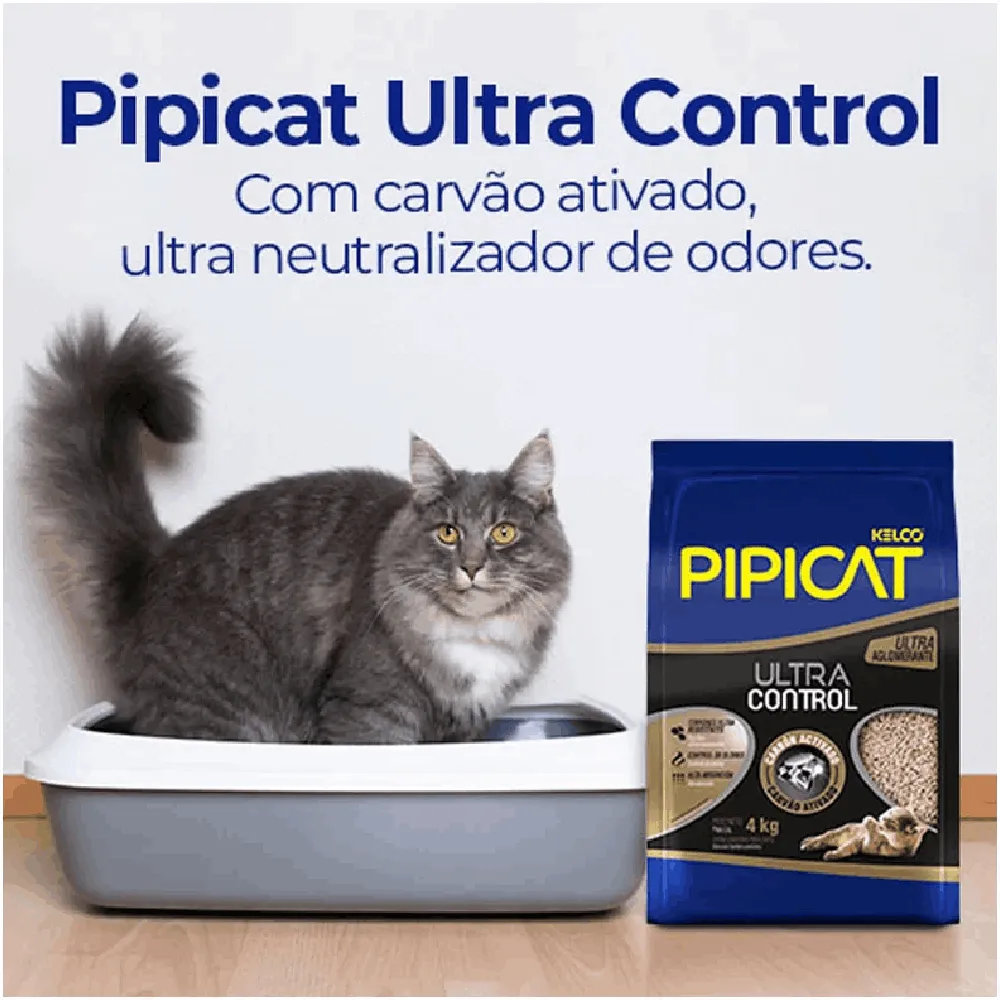 Granulado Higiênico para Gatos Pipicat Ultra Control — foto 3