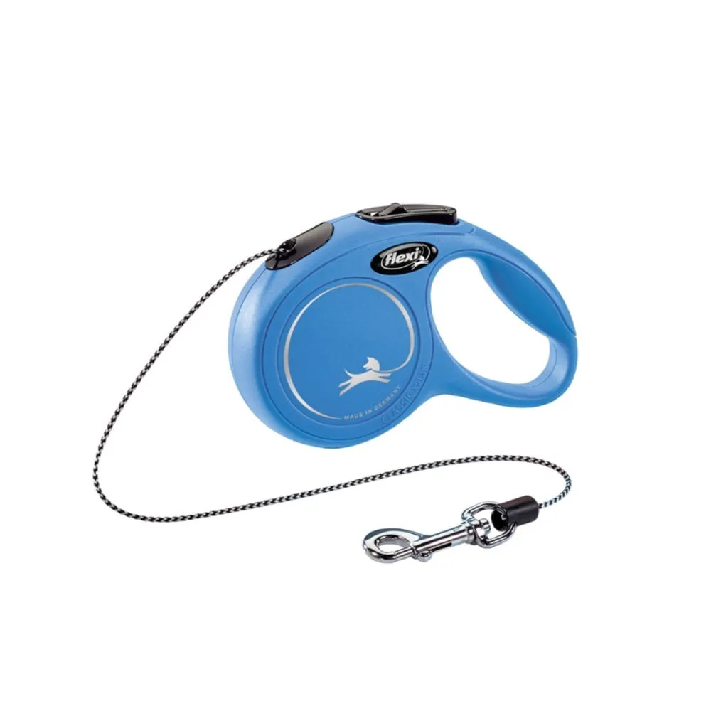 Guia Retrátil New Classic 3 M Flexi Azul