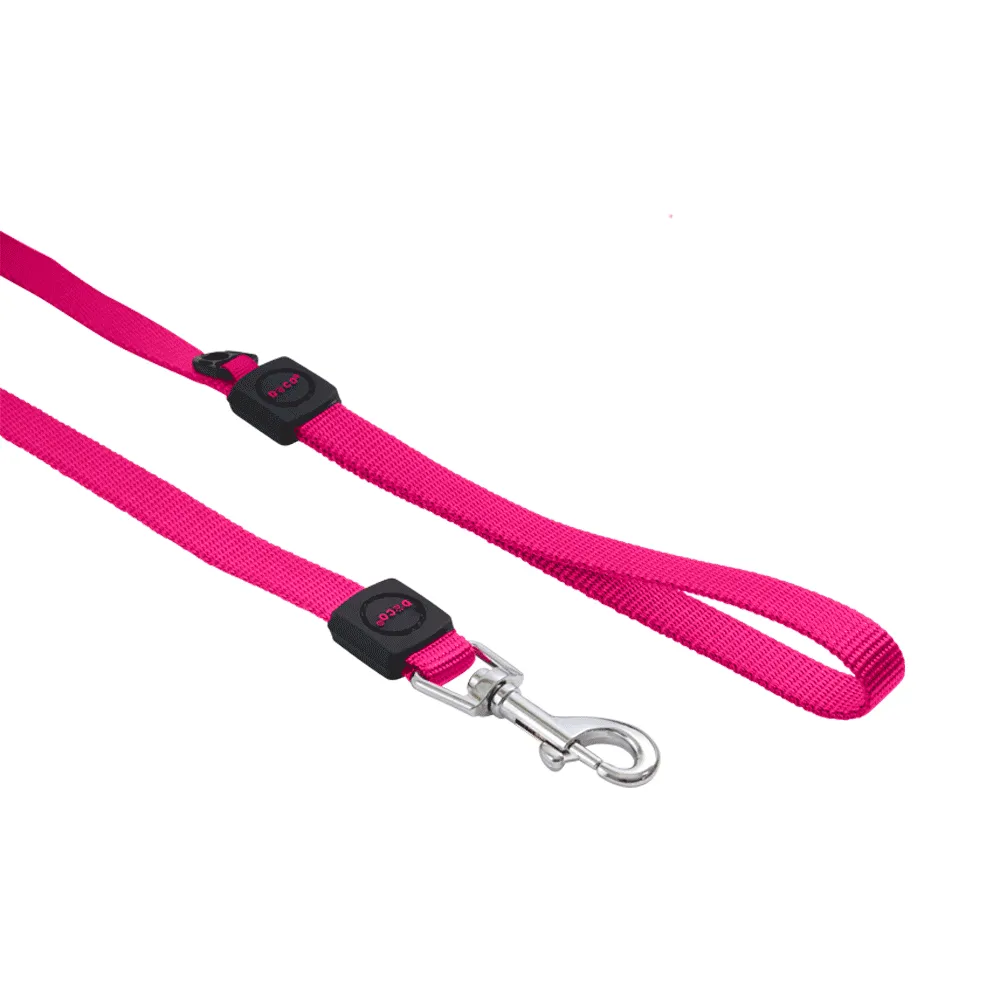Guia para Cães Nylon Doco Rosa — foto 3