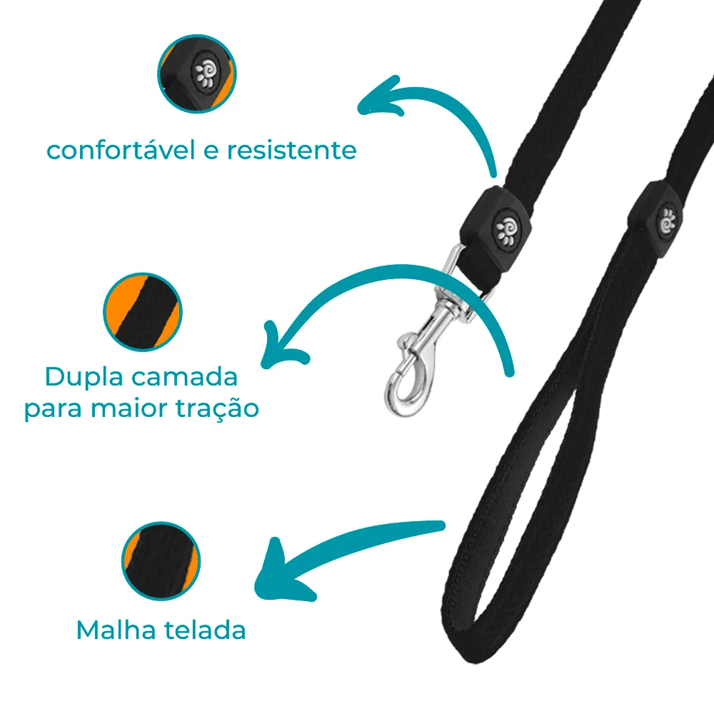 Guia para Cães Puffy Doco Preta — foto 2