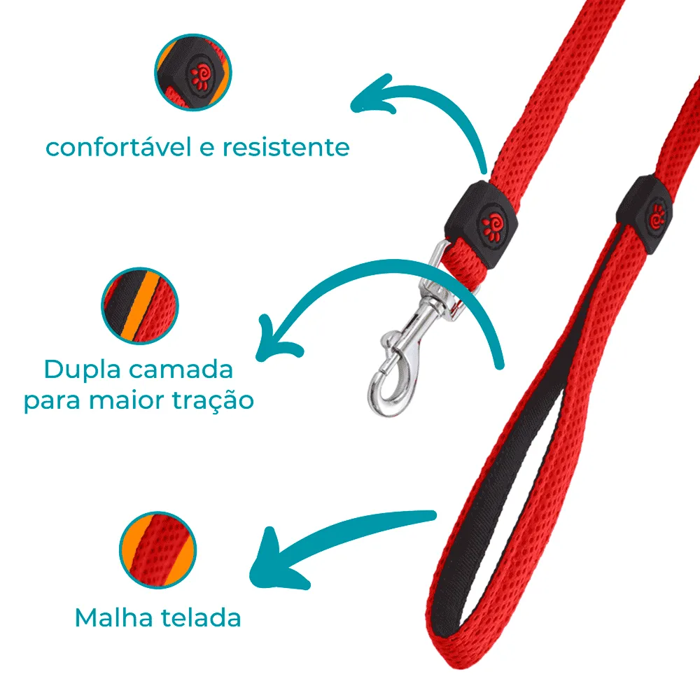 Guia para Cães Puffy Doco Vermelha — foto 2