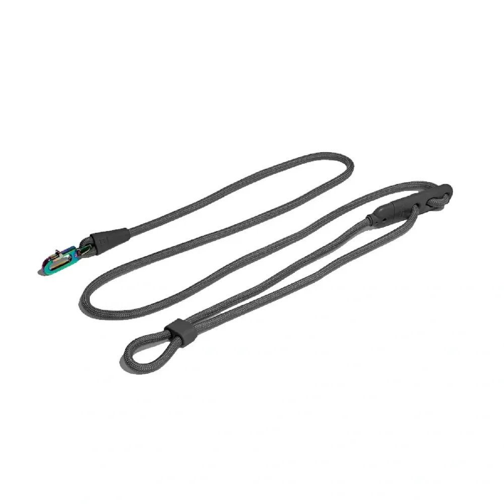 Guia para Cães Mãos Livres Leash Titanium Grey Zee.Dog