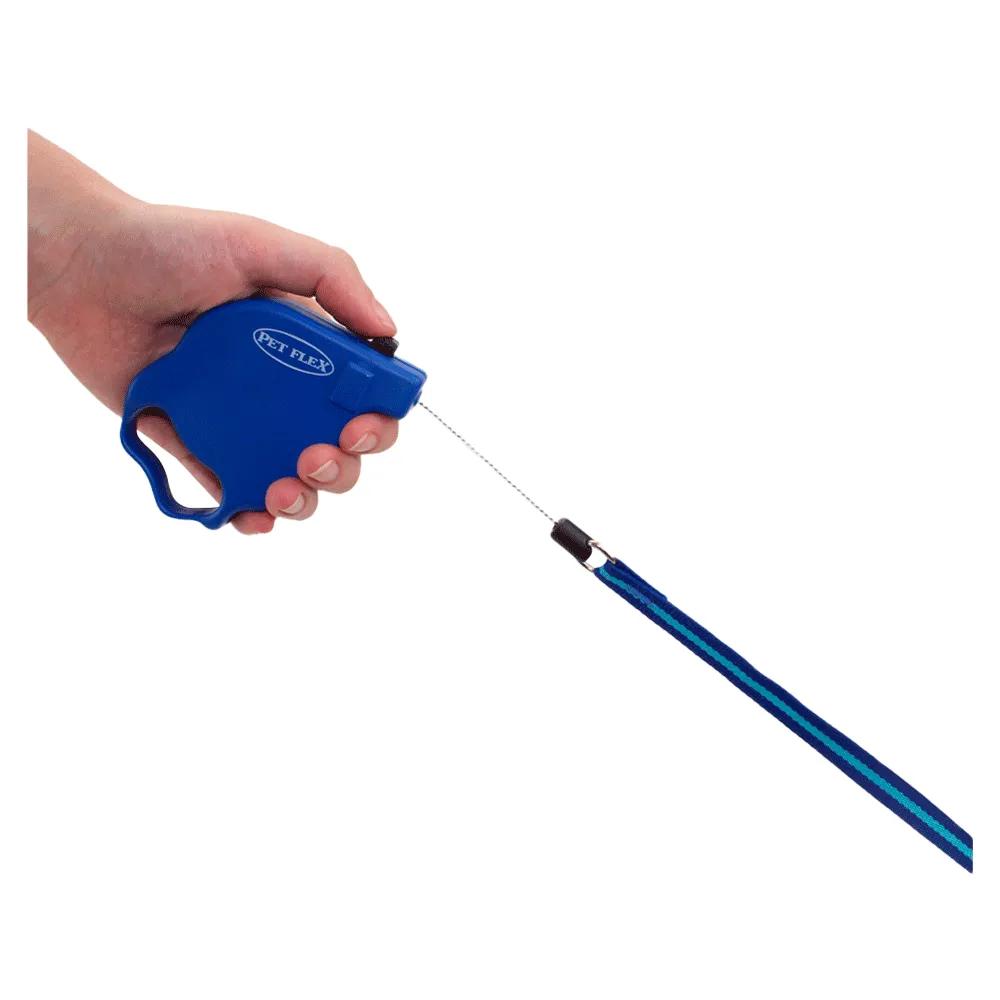 Guia Retrátil Premium Pet Flex Azul — foto 3