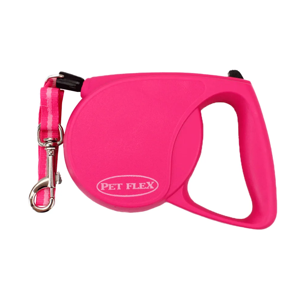 Guia Retrátil Premium Pet Flex Rosa — foto 5