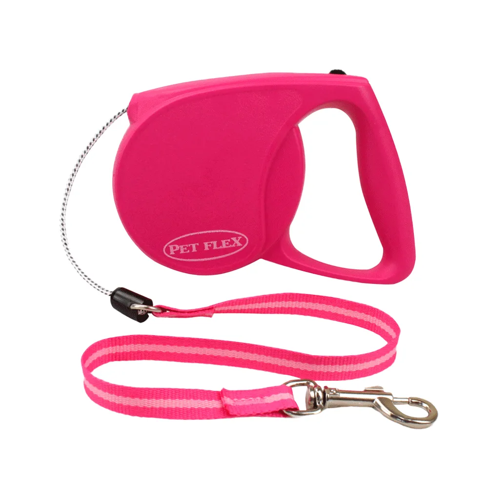 Guia Retrátil Premium Pet Flex Rosa — foto 6