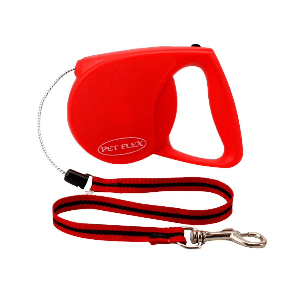 Guia Retrátil Premium Pet Flex Vermelha — foto 6