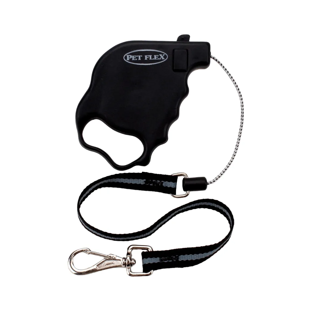 Guia Retrátil Premium Pet Flex Preta — foto 2
