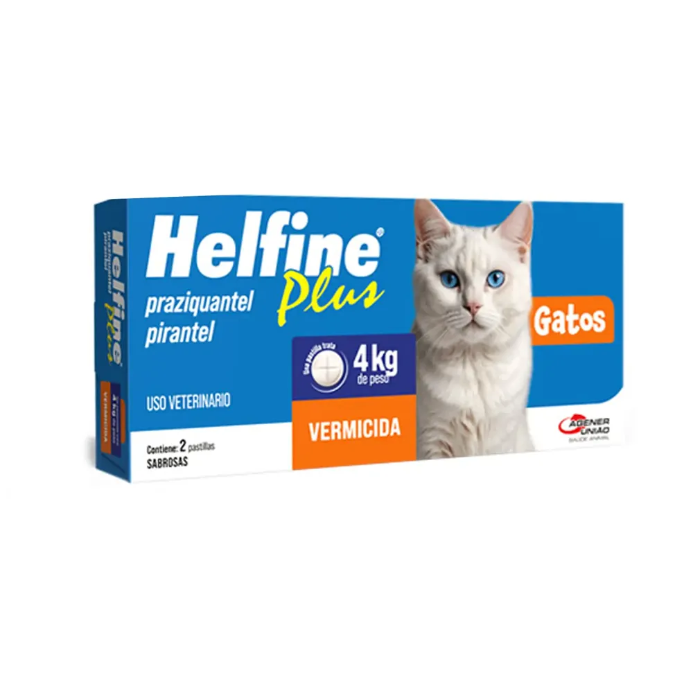 Vermífugo Helfine Plus para Gatos — foto 5