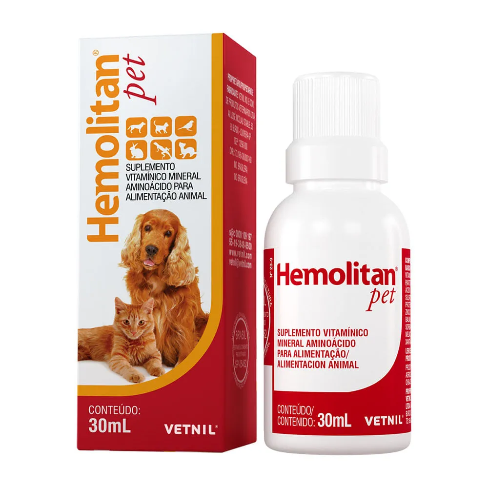 Hemolitan Pet Gotas Suplemento