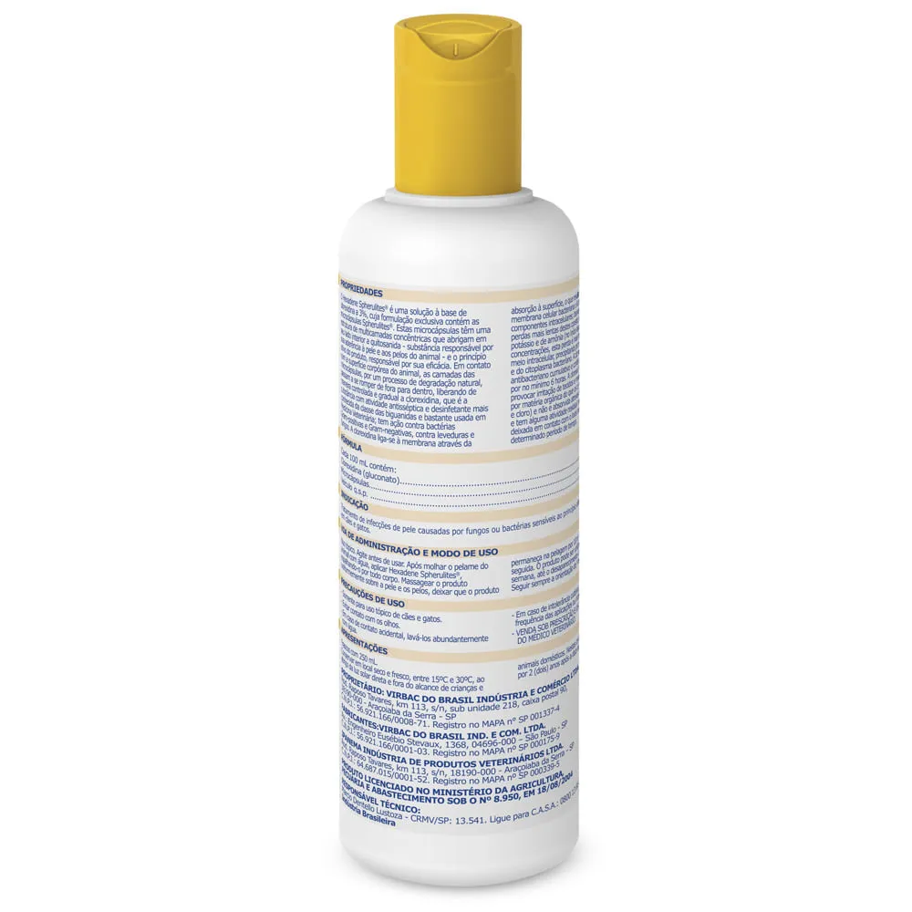 Shampoo Hexadene Spherulites Virbac — foto 2