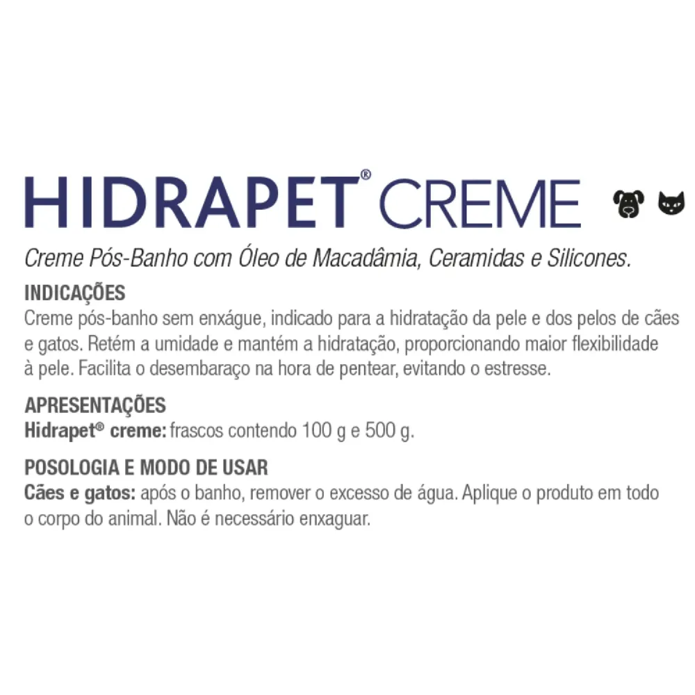 Hidrapet Creme Derma para Cães e Gatos — foto 4
