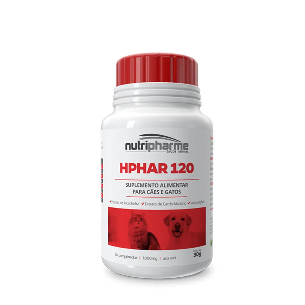 Hphar 120 Suplemento para Cães e Gatos