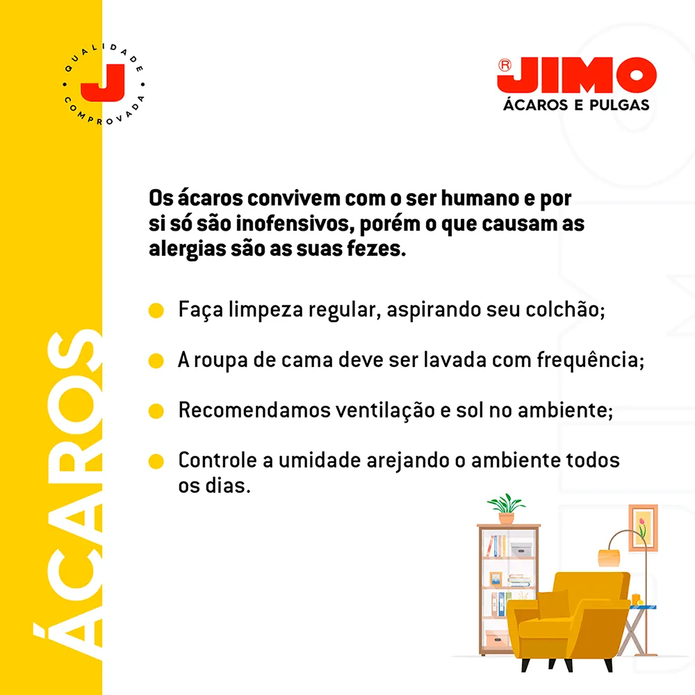 Inseticida Aerosol Ácaros e Pulgas Jimo — foto 4
