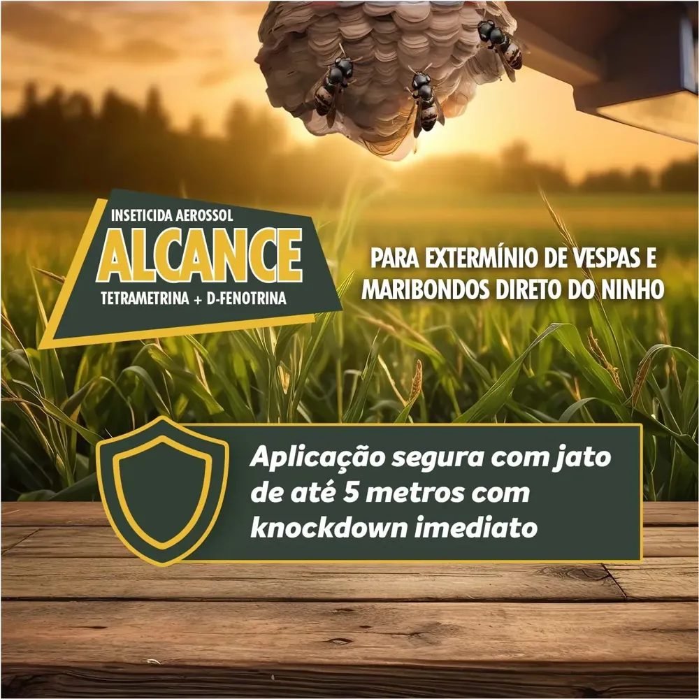 Inseticida Alcance Aerossol Haxea — foto 3