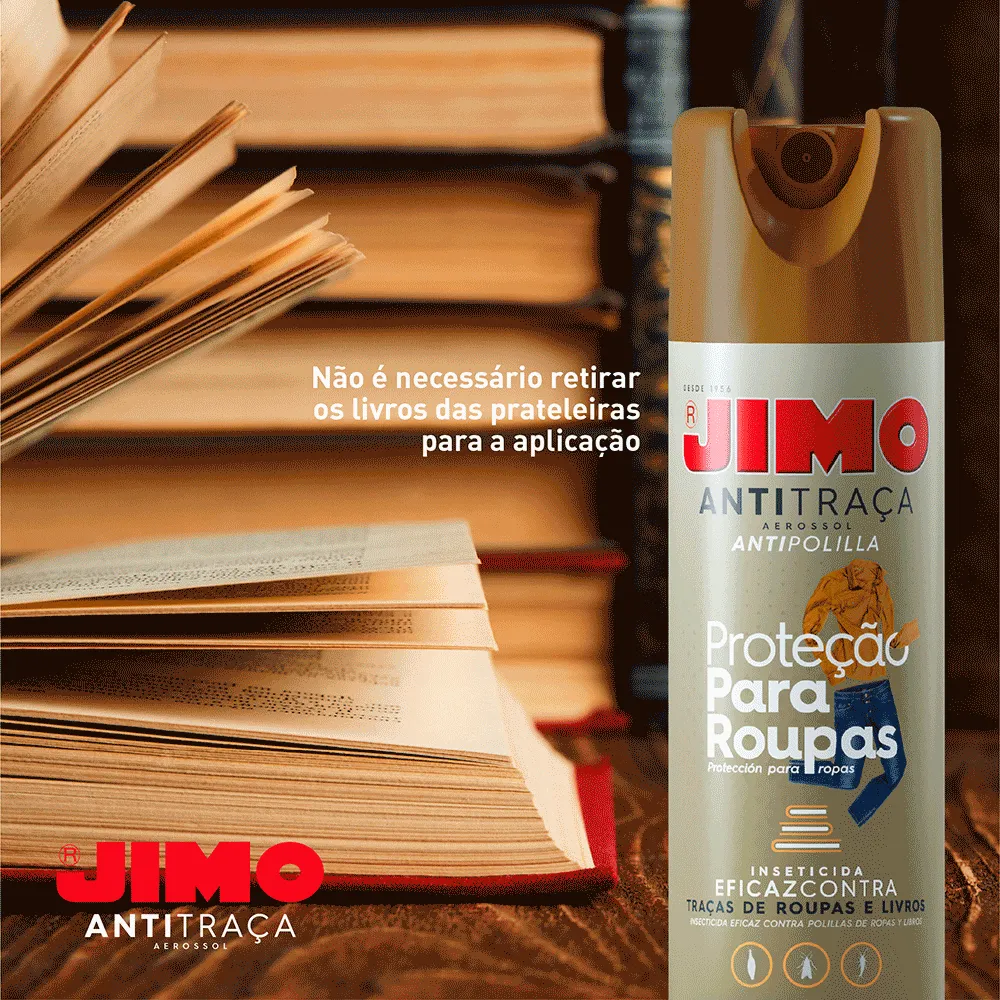 Inseticida Antitraça Aerosol Jimo — foto 5