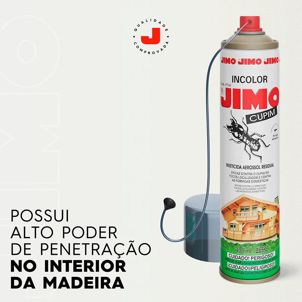 Inseticida Cupim Aerossol Jimo — foto 4