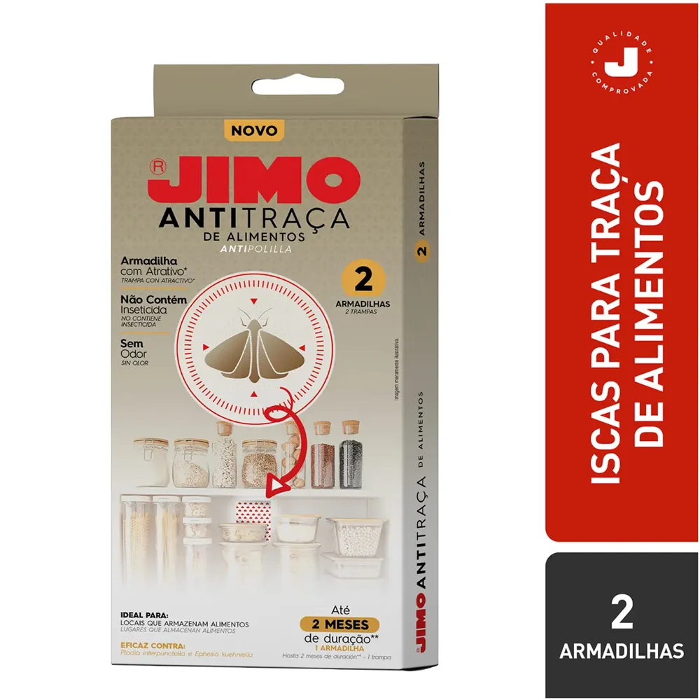Jimo Antitraça de Alimentos com 2 Armadilhas — foto 2