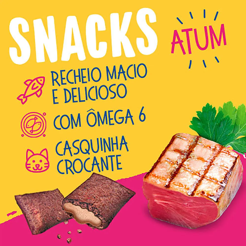 Petisco Gatos Kelcat Snacks Atum — foto 2