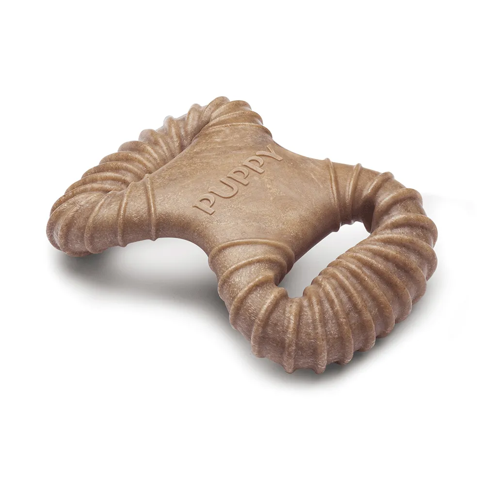 Kit Brinquedo Mordedor Benebone para Cães Filhotes Bacon — foto 2