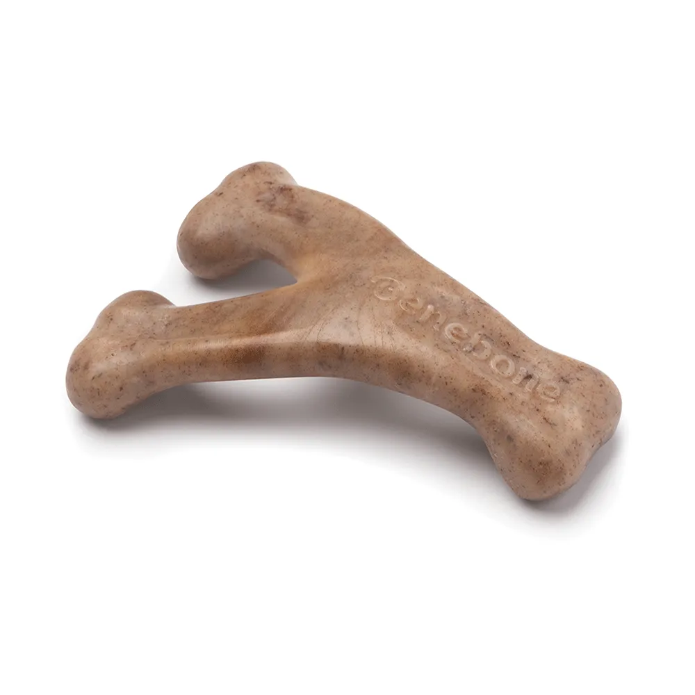 Kit Brinquedo Mordedor Benebone para Cães Filhotes Bacon — foto 3