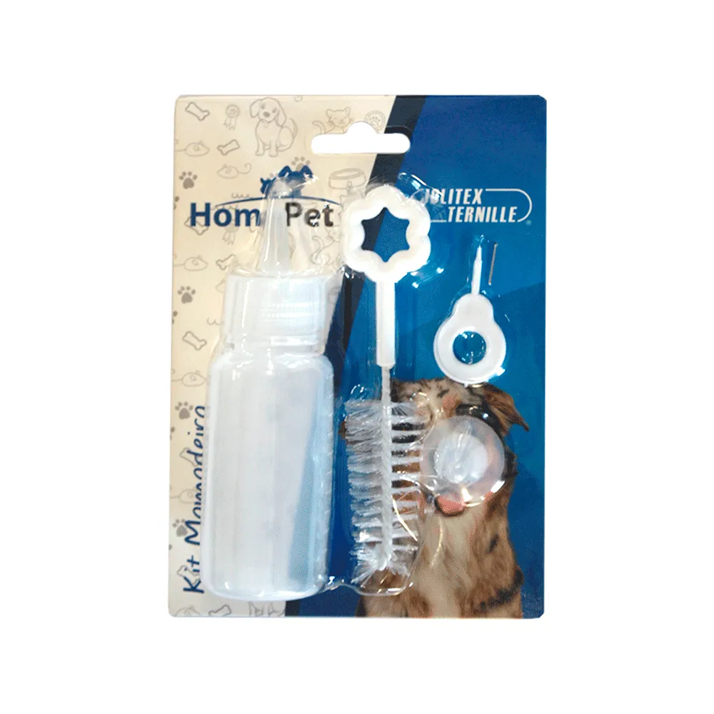 Kit Mamadeira HomePet para Cães e Gatos