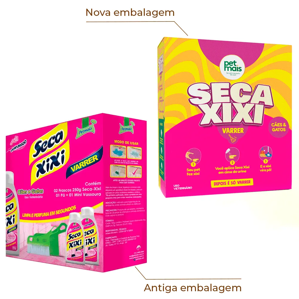 Kit Seca Xixi Varrer com Mini Vassoura e Pá Petmais — foto 2