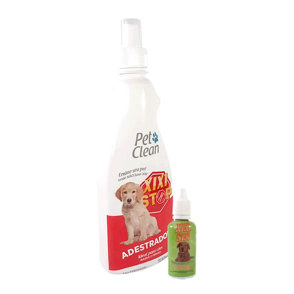 Kit Xixi Stop 500ml e Xixi Aqui 30ml Pet Clean — foto 2