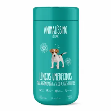 Lenços Umedecidos para Filhotes Animalíssimo