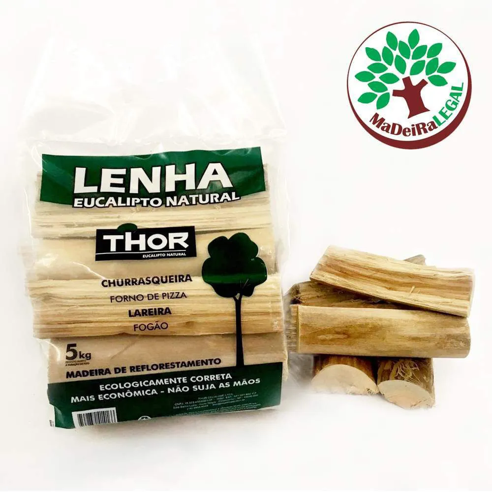 Lenha de Eucalipto Natural Thor — foto 5