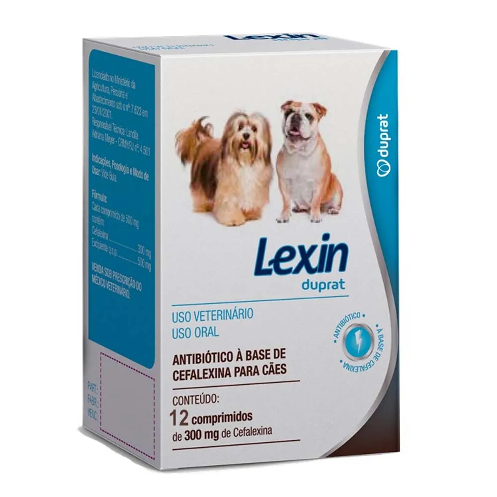 Lexin 300mg Antibiótico Duprat