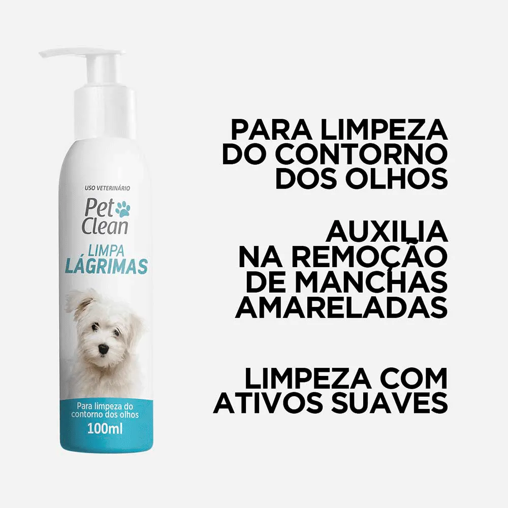 Limpa Lágrimas para Cães e Gatos Pet Clean — foto 4