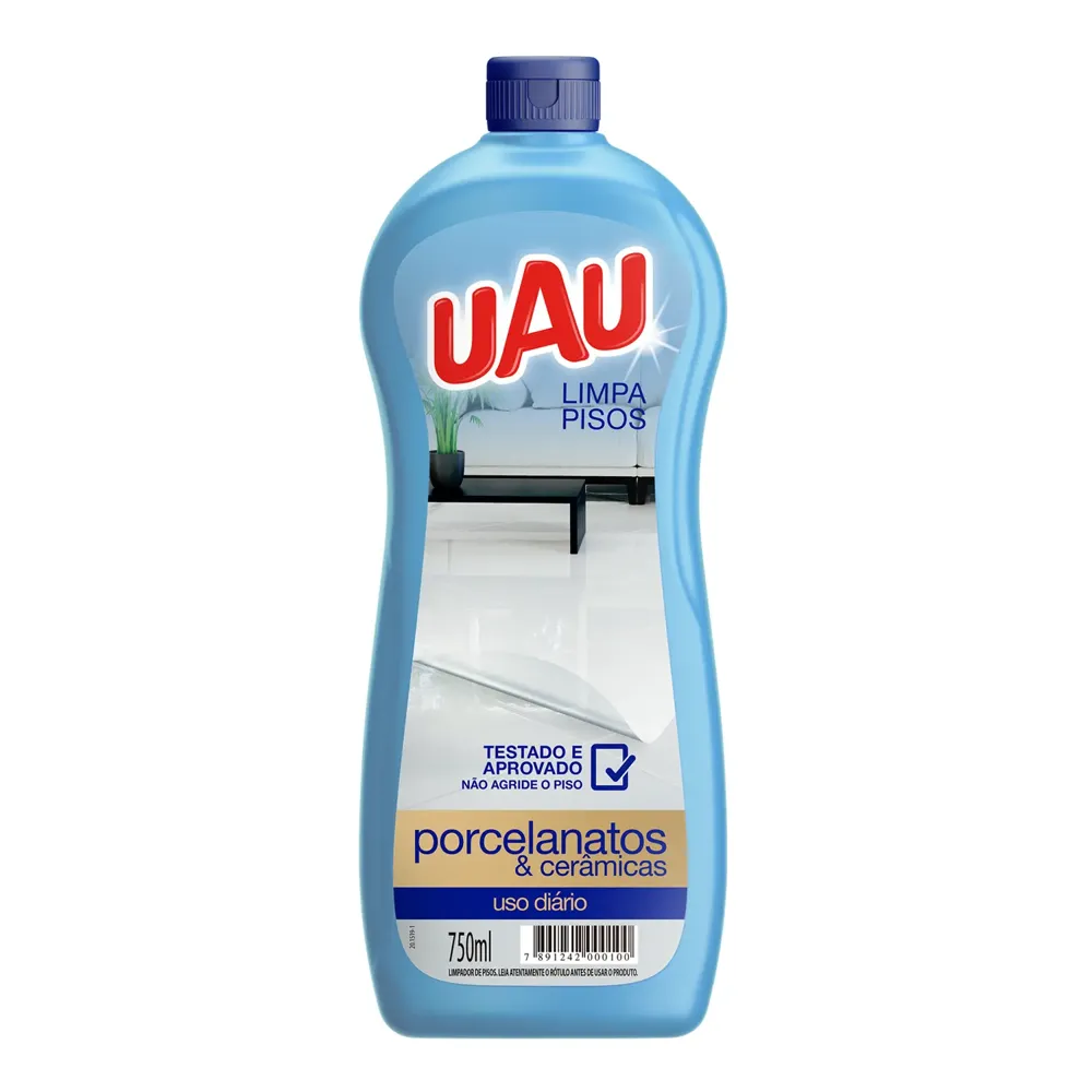 Limpa Pisos Uau para Porcelanatos e Cerâmicas