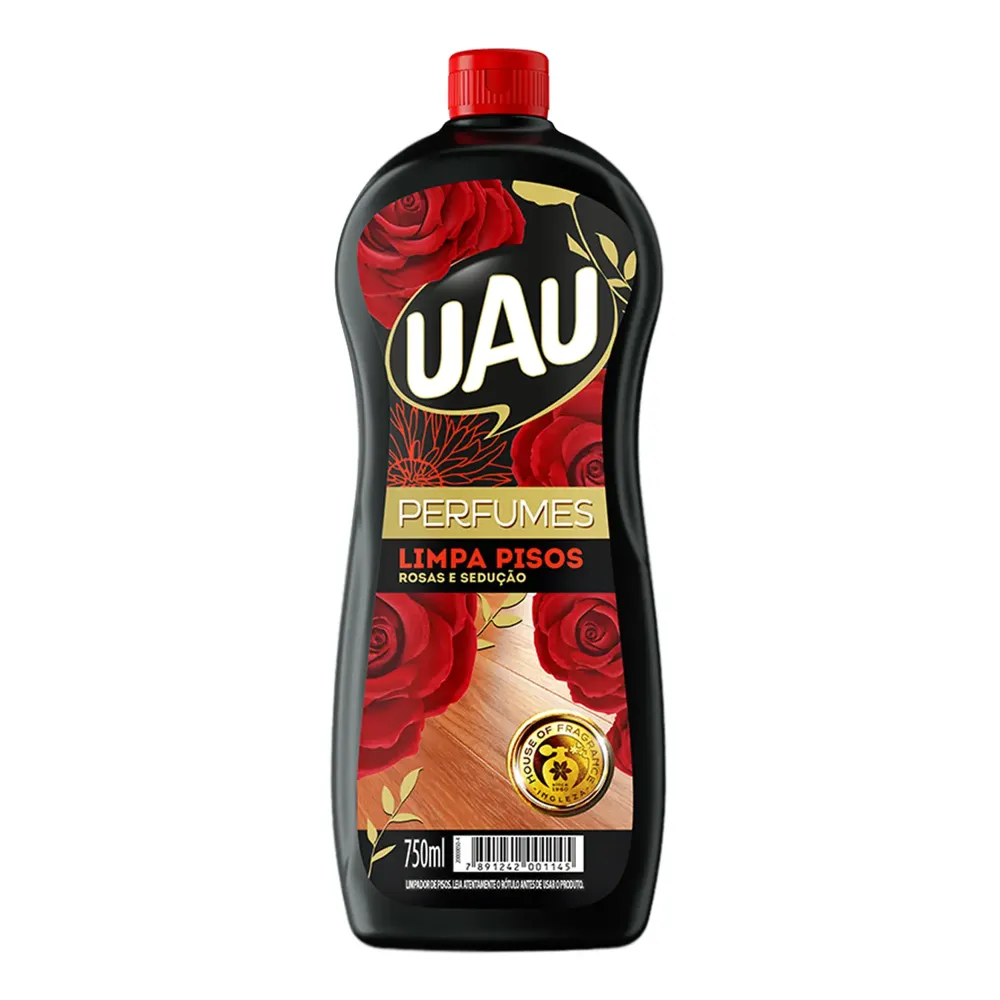 Limpa Pisos Uau Perfumado Rosas e Sedução