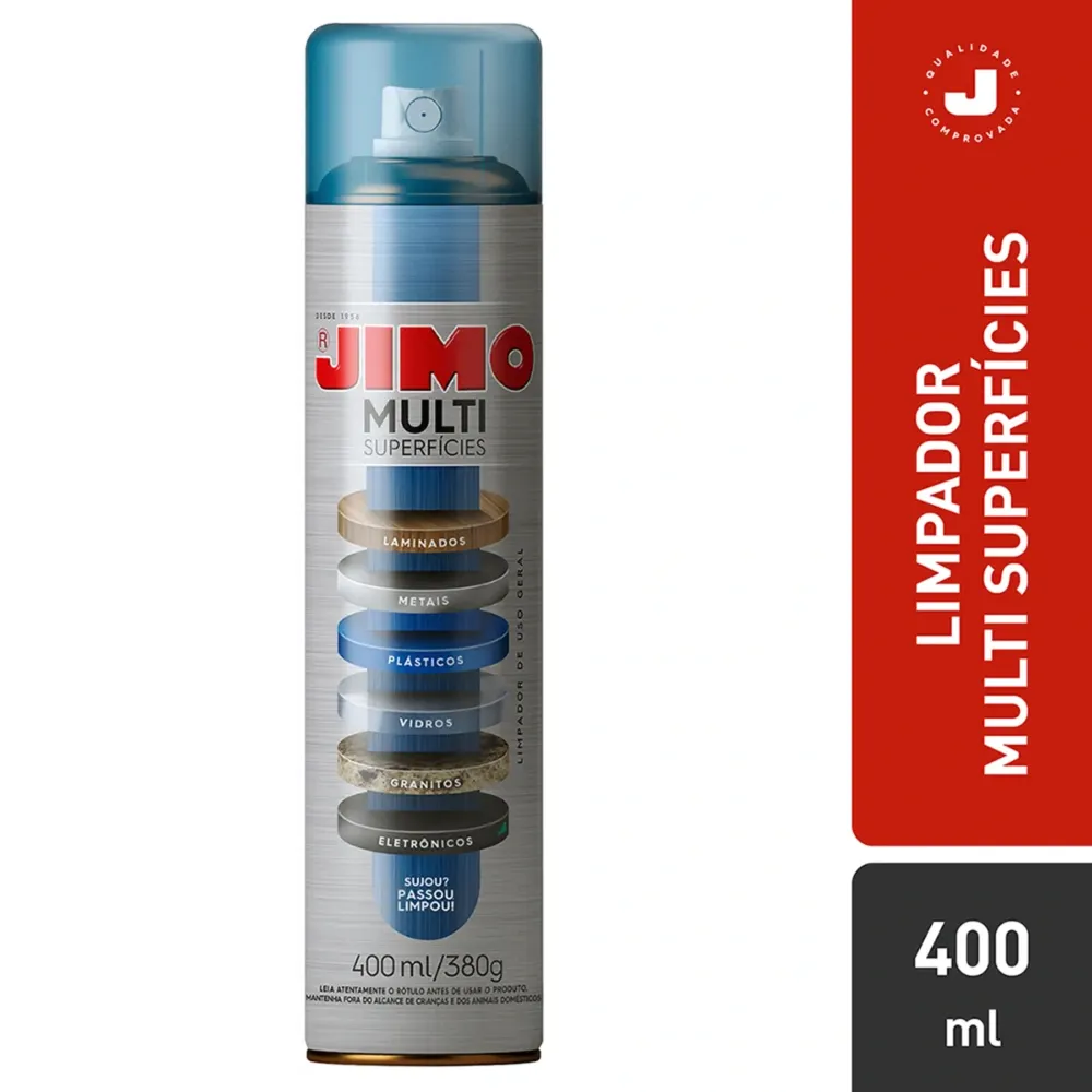 Limpador Aerossol Multiuso para Superfícies Jimo — foto 2