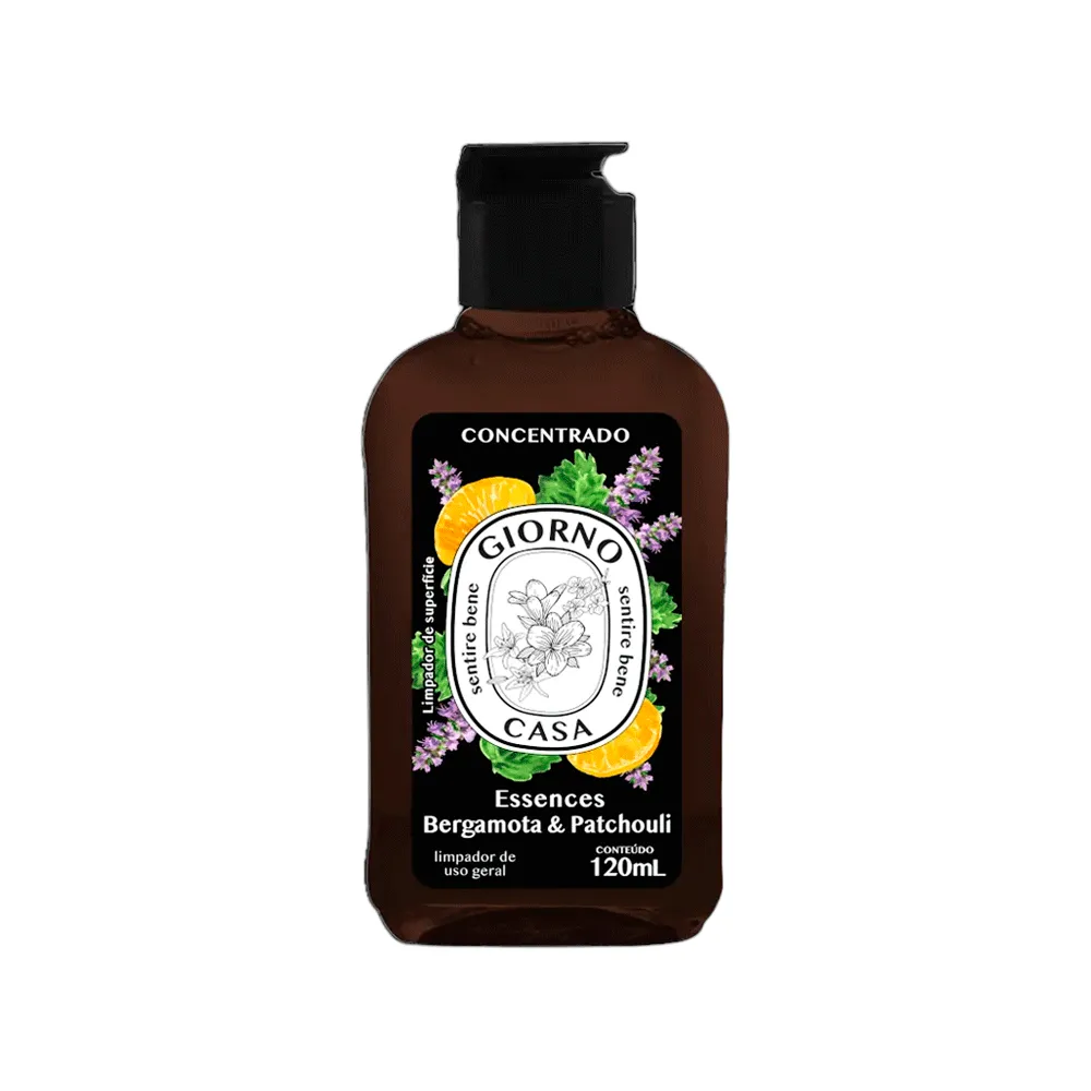 Limpador Concentrado de Superfície Giorno Casa Bergamota e Patchouli