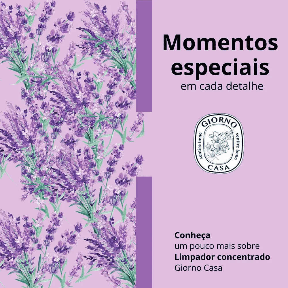 Limpador Concentrado de Superfície Giorno Casa Lavanda — foto 5