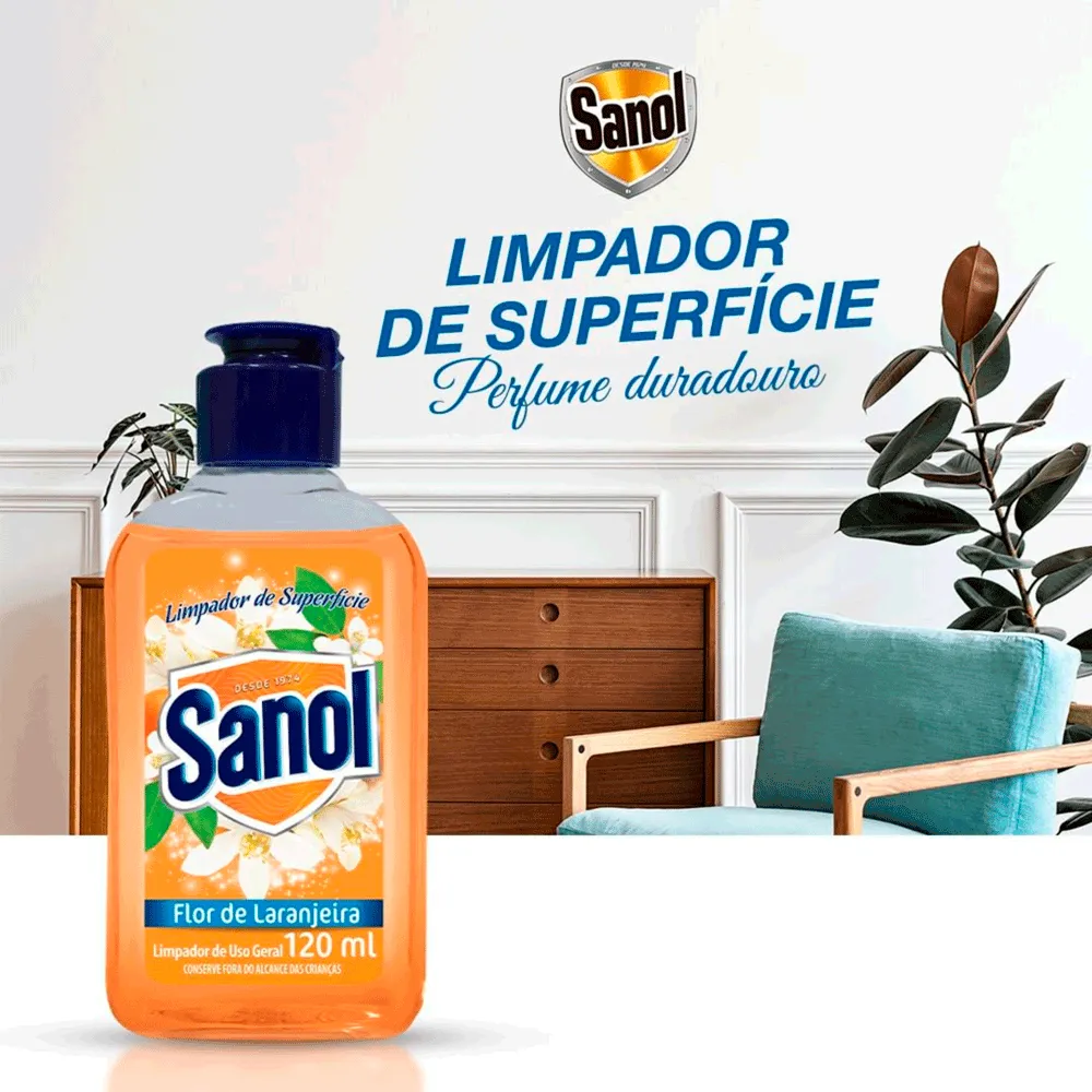 Limpador de Superfície Sanol Flor de Laranjeira — foto 6