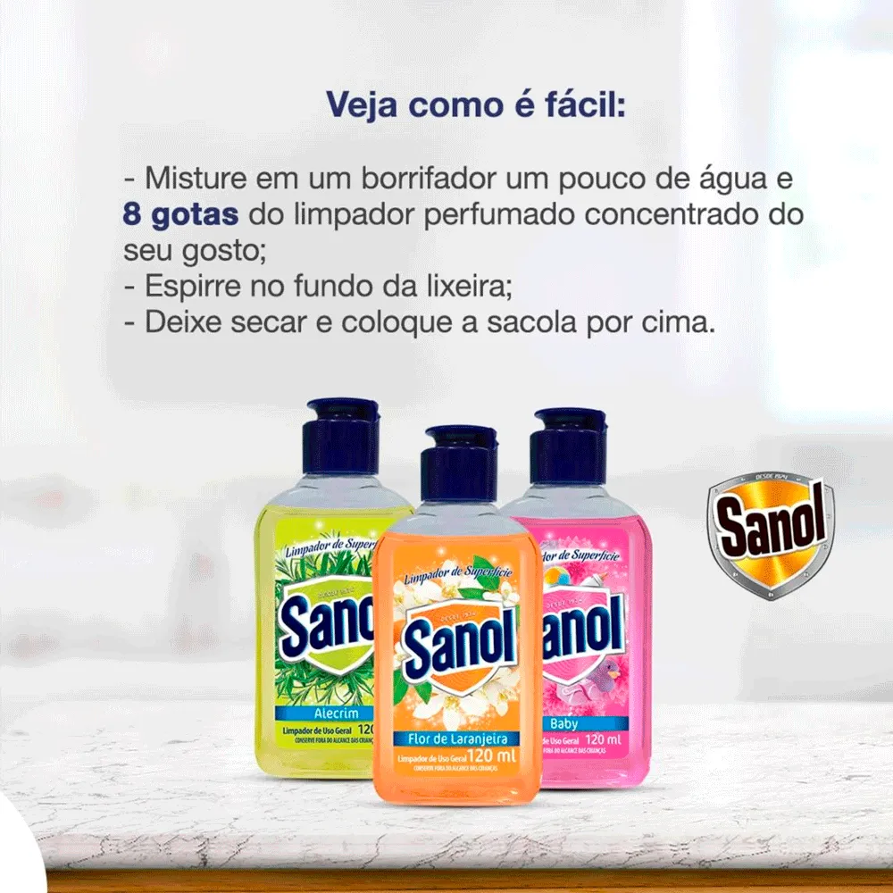 Limpador de Superfície Sanol Alecrim — foto 4