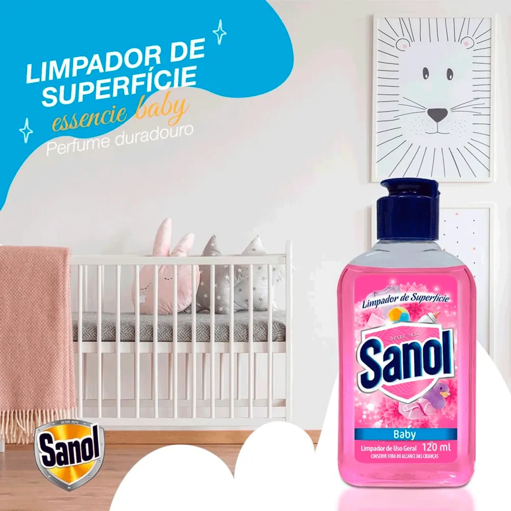 Limpador de Superfície Sanol Baby — foto 4