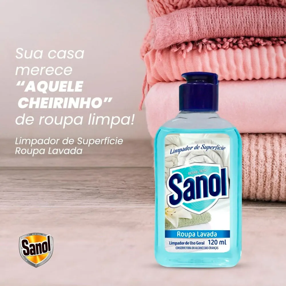Limpador de Superfície Sanol Roupa Lavada — foto 5