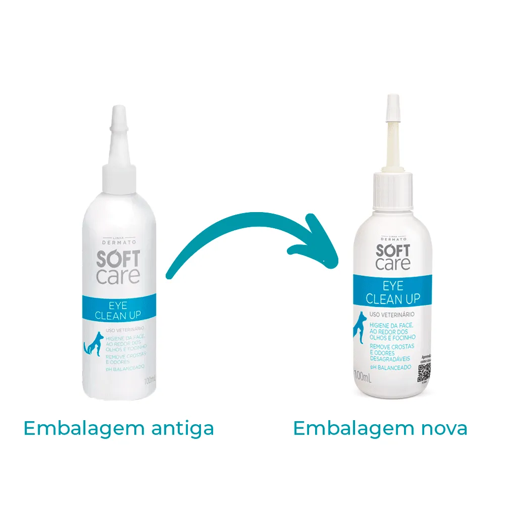 Eye Clean Up Solução de Limpeza Soft Care — foto 3