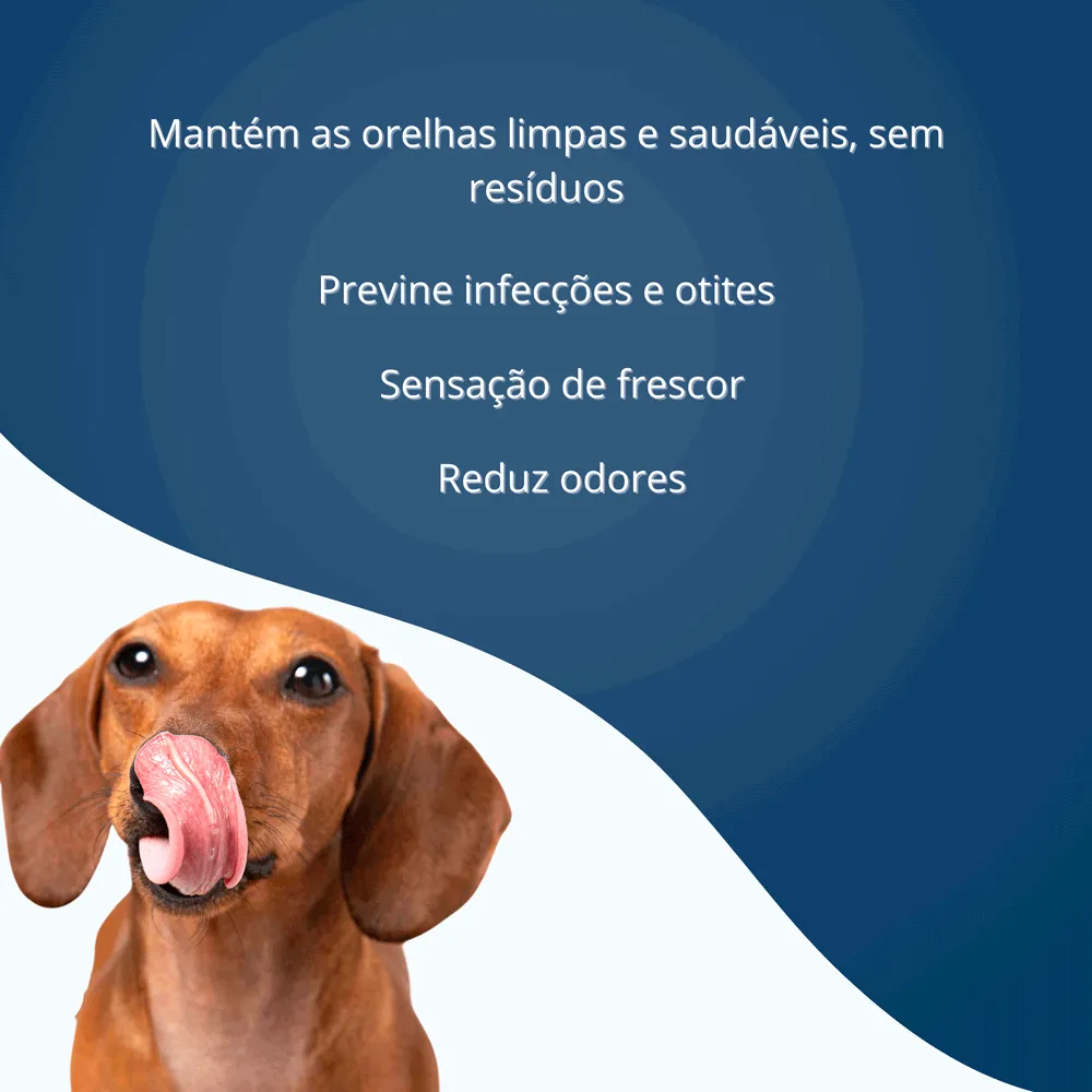 Loção Limpa Orelhas Cães e Gatos Sanol — foto 6