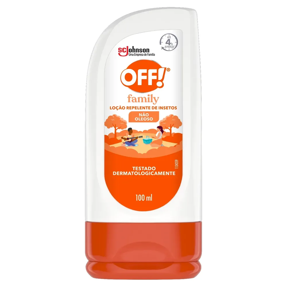 Loção Repelente de Insetos Off Family